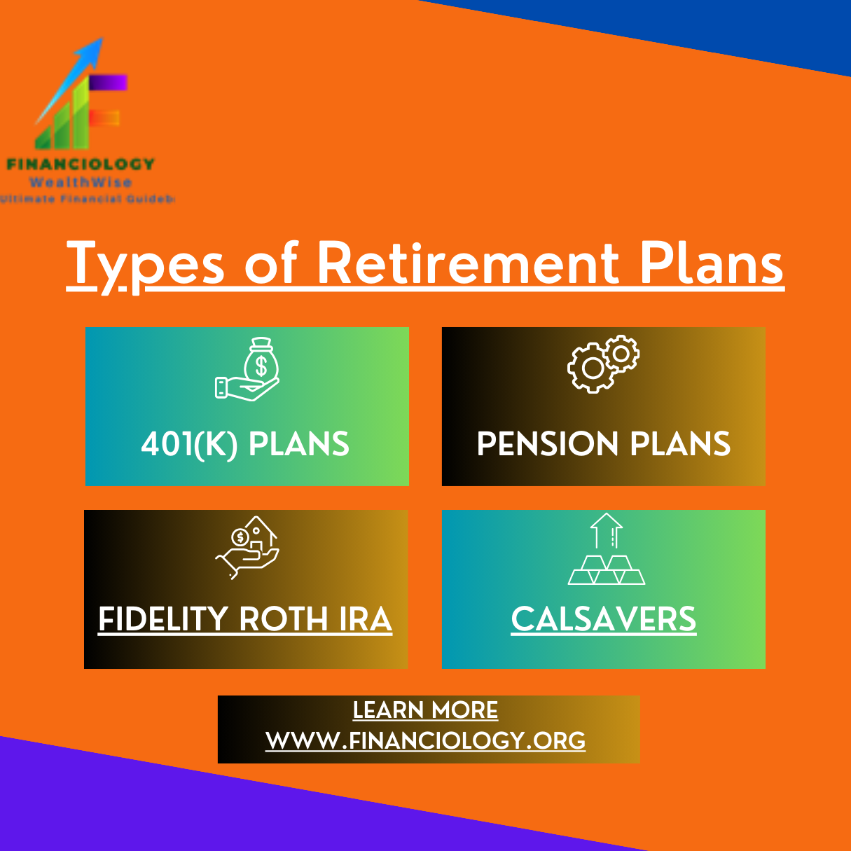retirement plans; 401(k) plans; CalSavers; Fidelity Roth IRA;