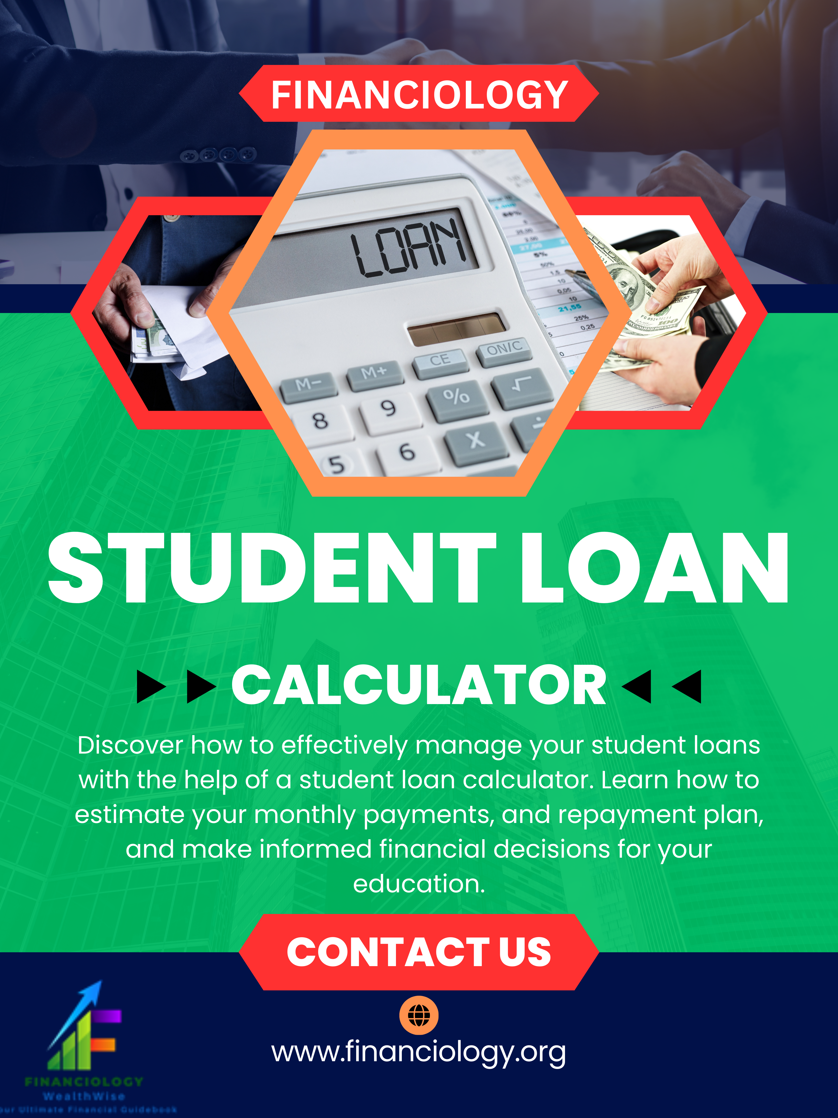 student loan refinance calculator; student loan refinancing calculator; student loan calculator; student loan payment calculator; student loan; financiology; financiology.org;